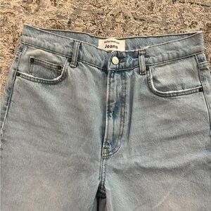 Reformation Light Blue Denim Jeans (Tahoe wash)